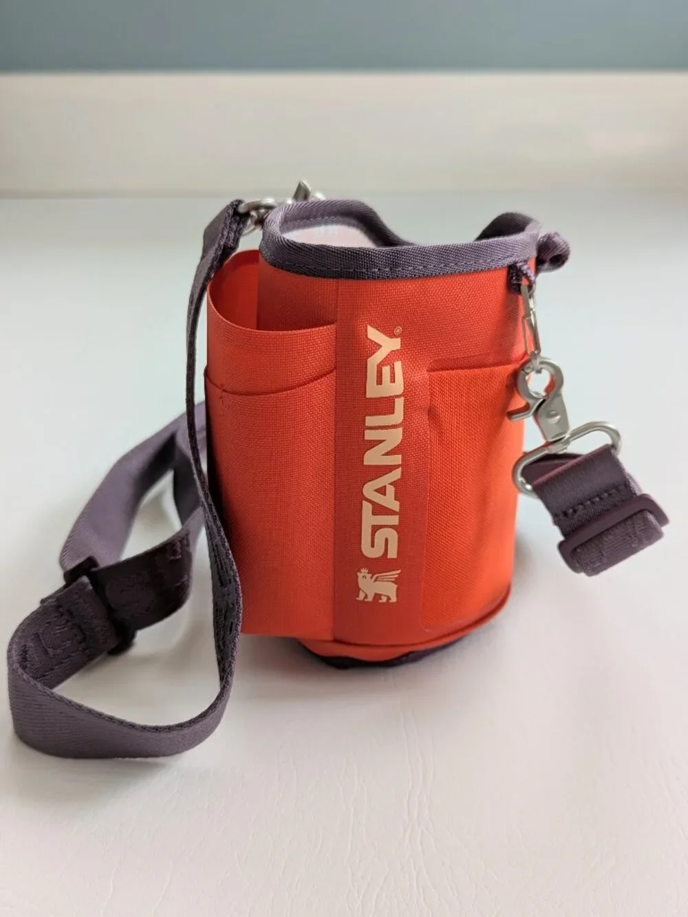 Stanley All Day 40oz Quencher Carry-All Orange And Purple